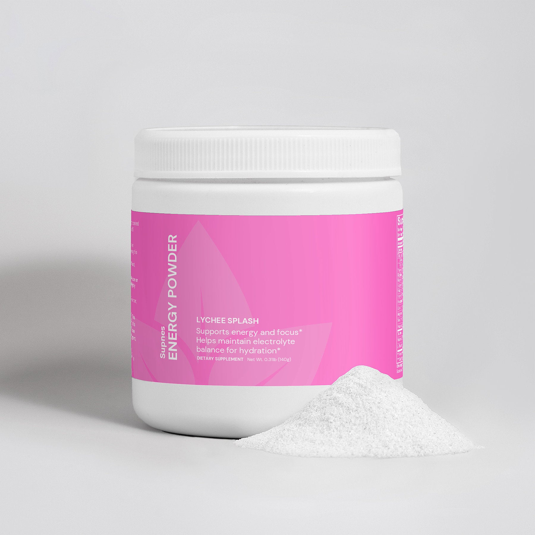 Energy Powder (Lychee Splash Energy) - Supnes