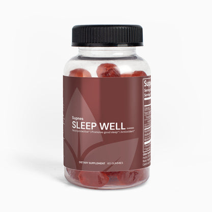 Sleep Well Gummies (Adult) - Supnes