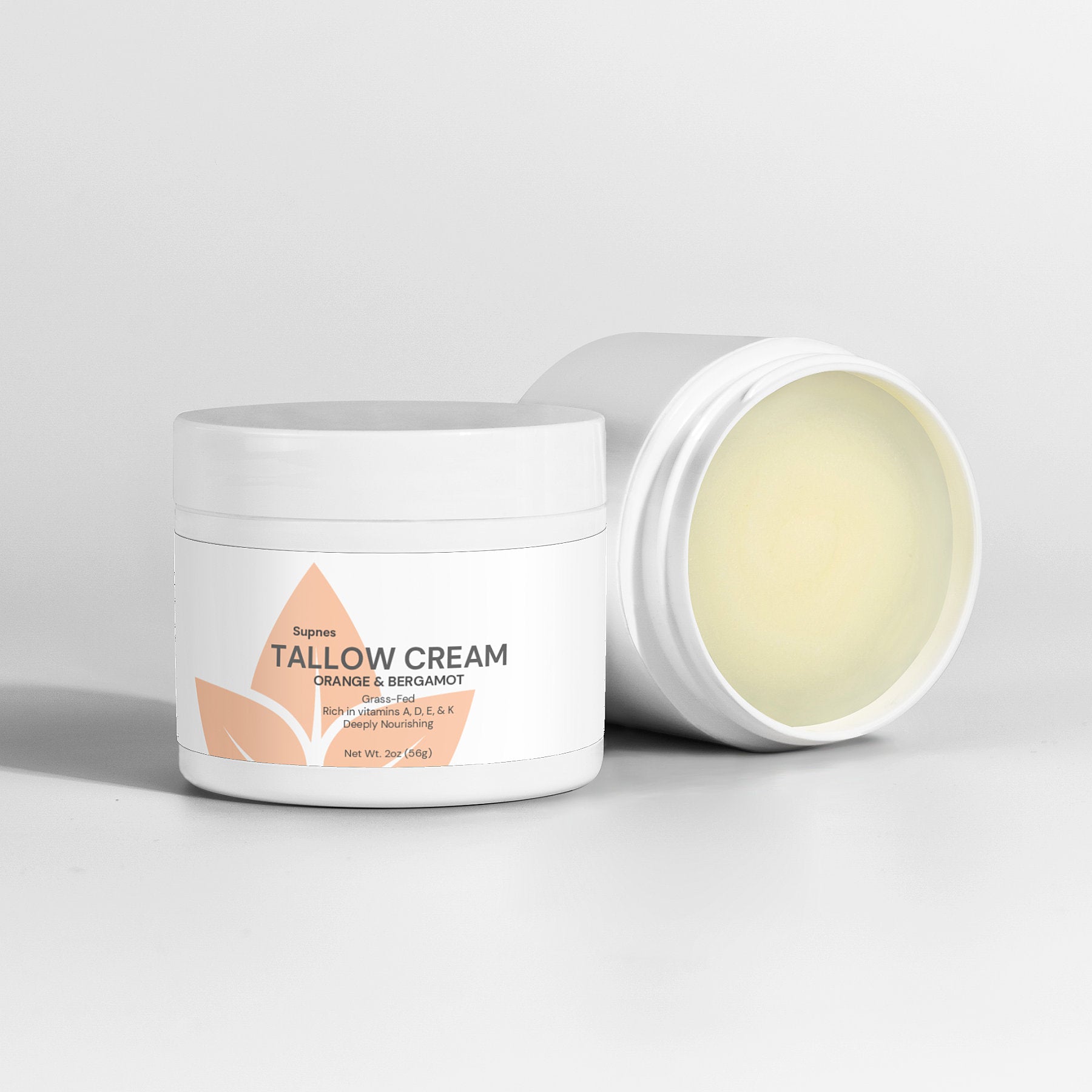 Tallow Cream Orange & Bergamot