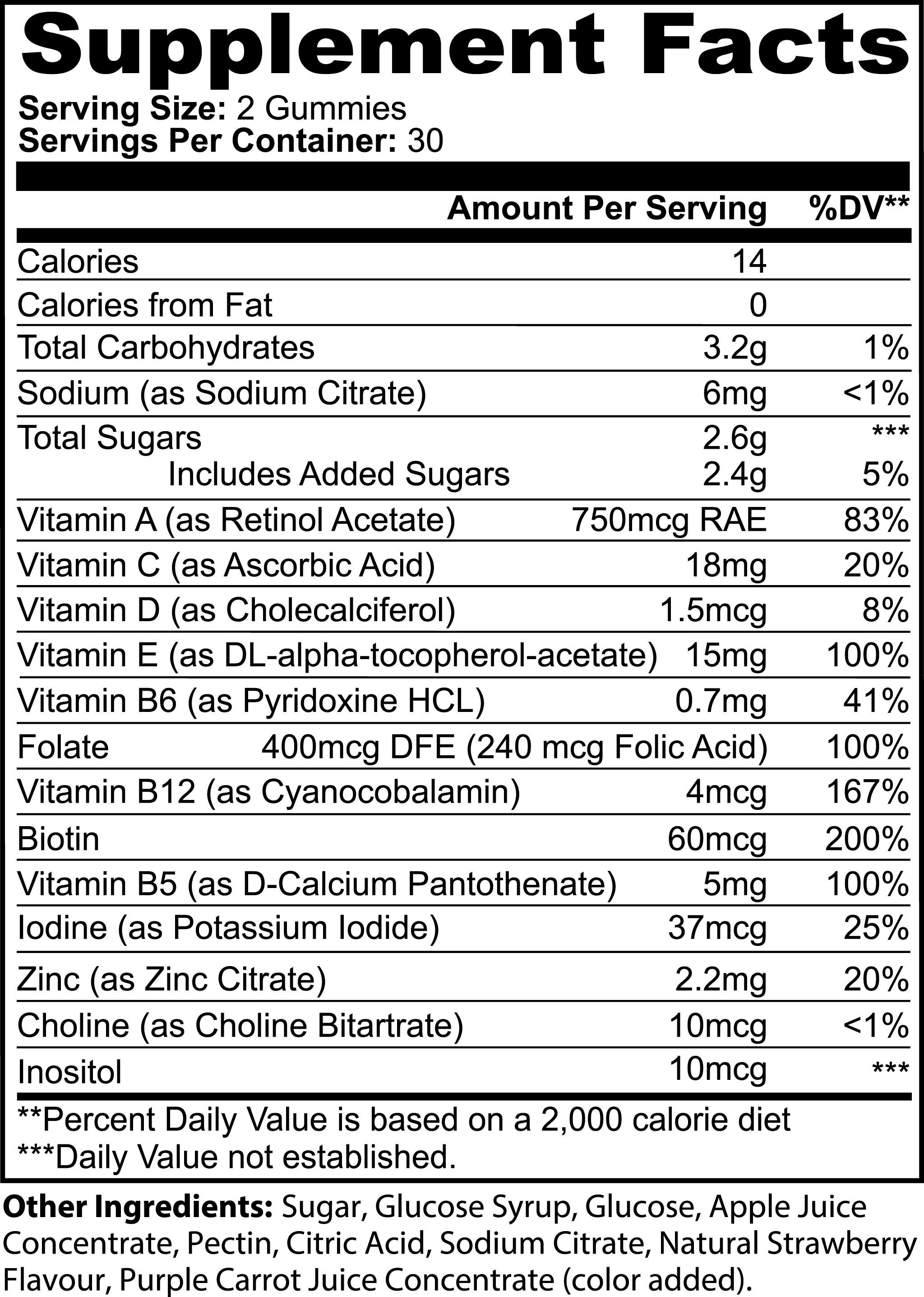 Multivitamin Bear Gummies (Adult) - Supnes